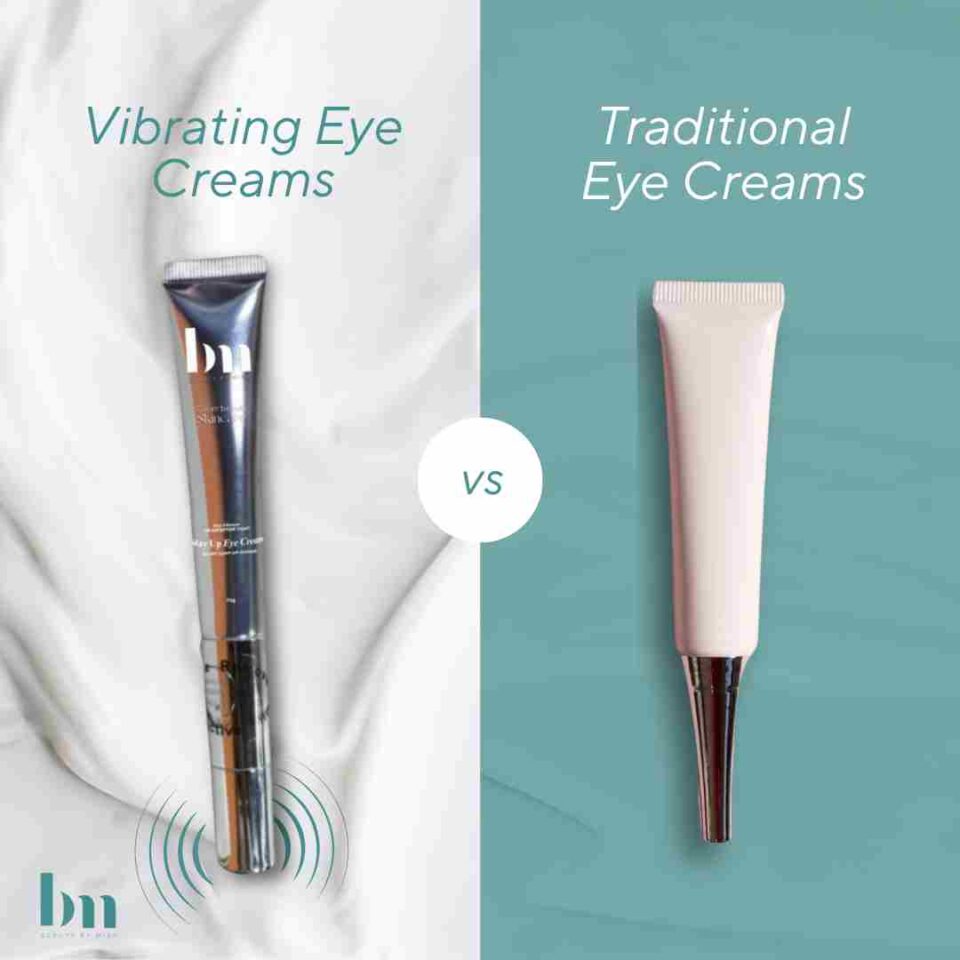 MINI VIBRATION EYE CREAM VS. TRADITIONAL EYE CREAMS