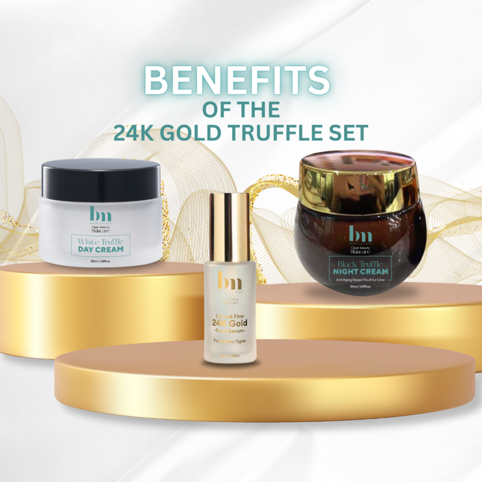 Benefits of the 24k Gold Truffle Set