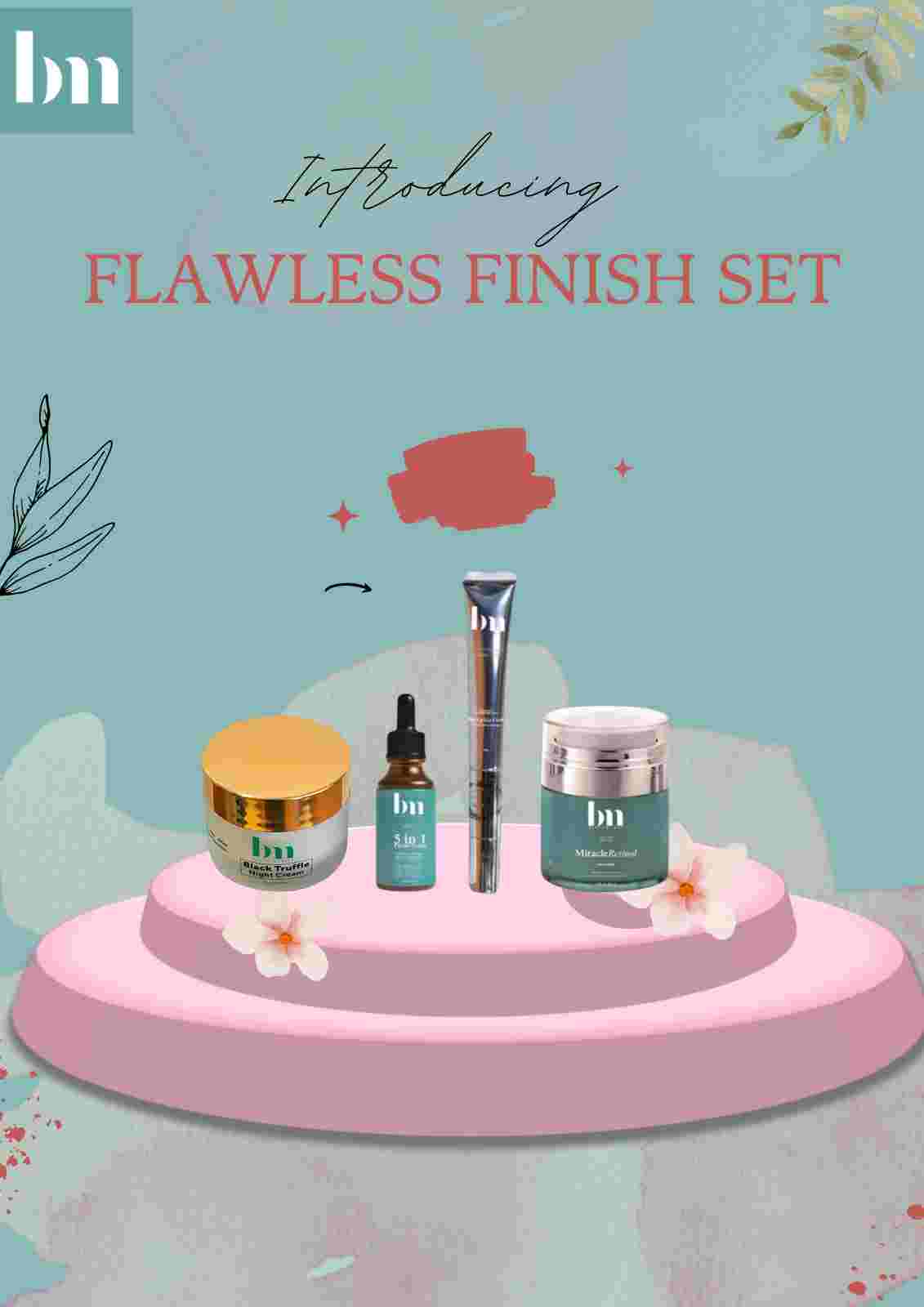 Perfecting Your Canvas: How the Flawless Finish Set Elevates Your Makeup Base